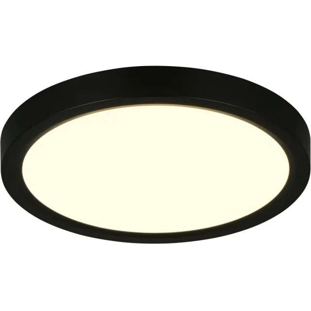 RL LIVE YOUR LIGHT REALITY DRACO - Plafondlamp - Zwart mat - incl. 1x SMD 18 W - Dimbaar met schakelaar - Wand- en plafondmontage - Geheugenfunctie via de wandschakelaar - Eenvoudig te bevestigen - DIP - Schakelaar