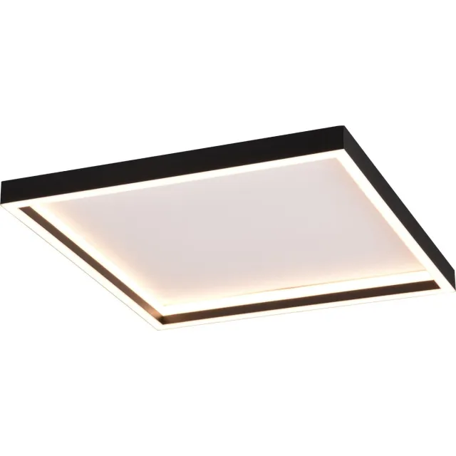 RL LIVE YOUR LIGHT REALITY ROTONDA - Plafondlamp - Zwart mat - incl. 1x SMD 20 W - Wand- en plafondmontage