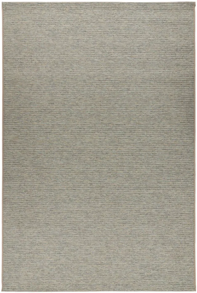 Padiro stijlvol platgeweven vloerkleed 200 x 290 cm - turquoise - modern effen ontwerp - voor binnen en buiten - voor vloerverwarming - van polypropyleen blauw