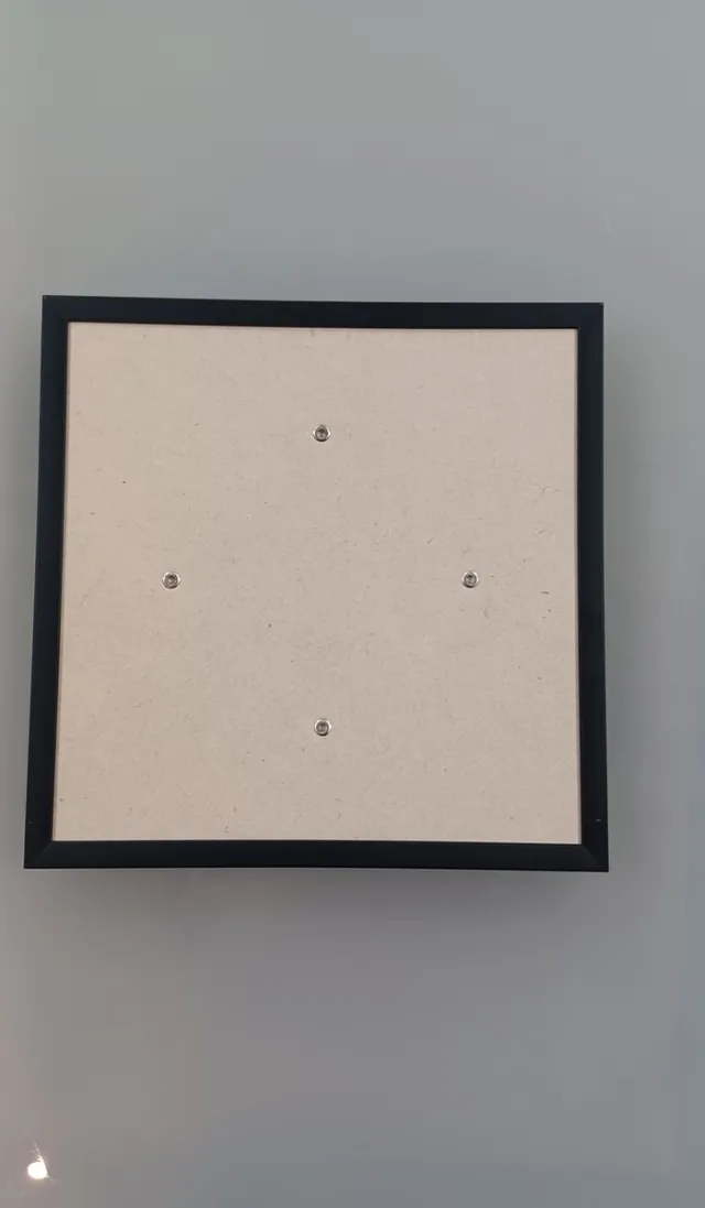 artyfix wissellijst zwart plat profiel (alluminium) met glas 20 x 20 cm