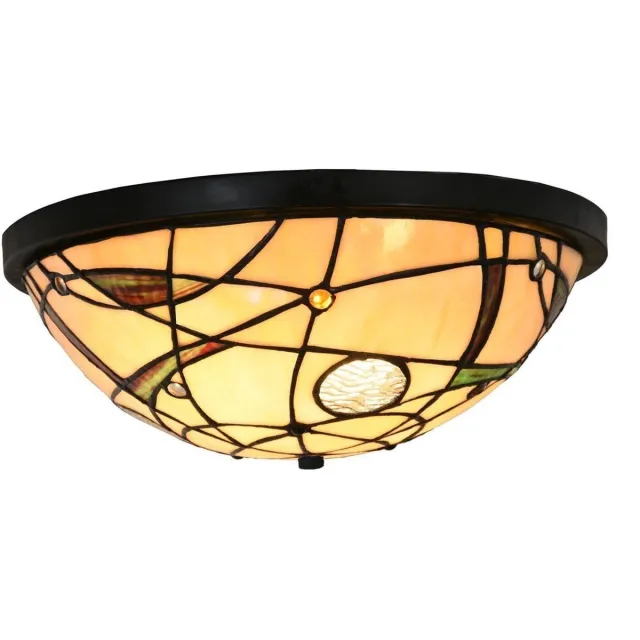 Coloured by Art Plafonnière Starry Night - Art Deco Trade Zwart