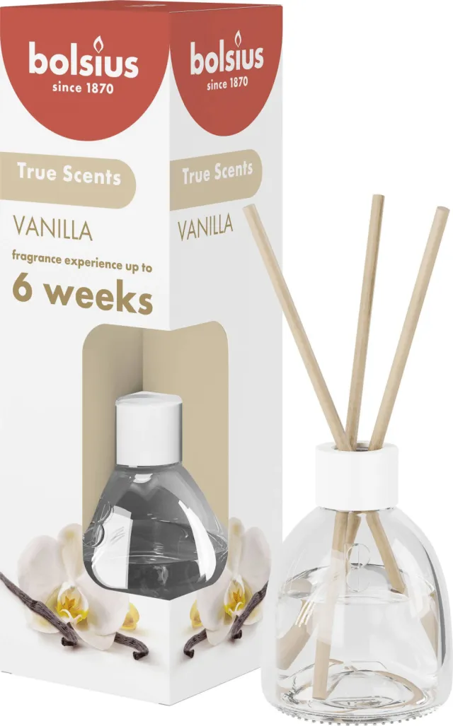 Bolsius True Scents geurdiffuser vanilla creme
