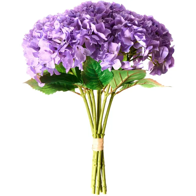 Beliani PERNES - Kunstbloemenboeket - Violet - Polyester Paars