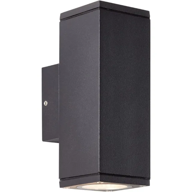 Brilliant Hally - Buitenlamp - IP44 - 2x GU10 - Zwart