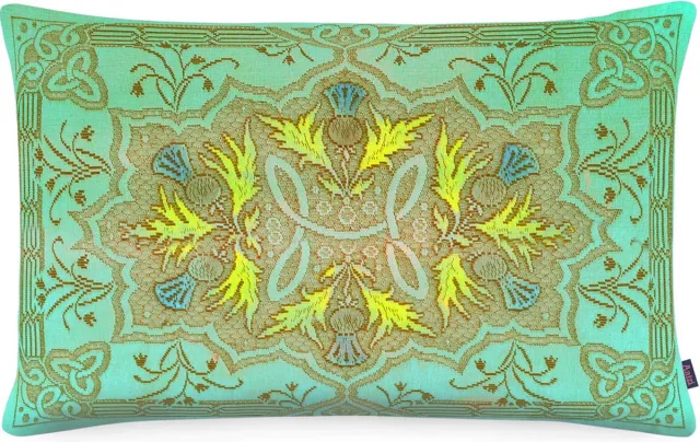 Aaizi velours sierkussen Gordes Celadon - 30x50 cm Groen