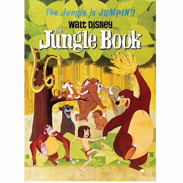 Disney Pyramid Poster - The Jungle Book Jumpin - 80 X 60 Cm - Multicolor Multi color