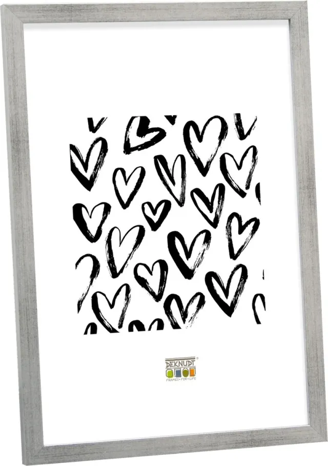 Deknudt Frames Fotolijst - zilver - S43AD1 - voor foto: 9x13 cm