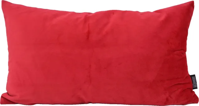 Gek op Kussens! Sierkussen Velvet Rood Long | 30 x 50 cm | Velvet/Polyester