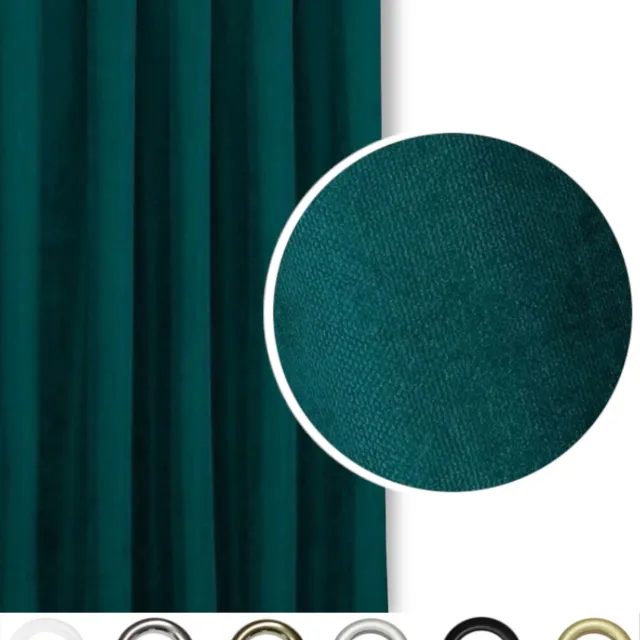 PRESTIQUA EFE Slaapkamergordijn Emerald Groen 160x175cm Verduisterend Emerald green