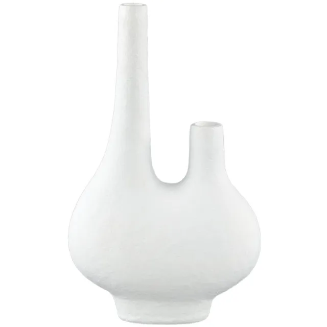 PTMD COLLECTION PTMD Hann Vaas - 22 x 10 x 36 cm - Poly - Wit