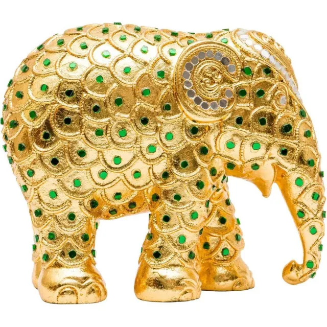 Elephant Parade Ayutthaya Gold 10 cm Elephant parade Handgemaakt Olifantenstandbeeld - 10 cm Multi