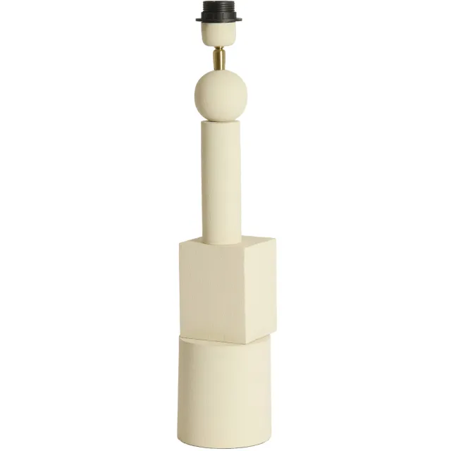 Light & Living lampenvoet VIVIANE (Ø13x50 cm) Crème
