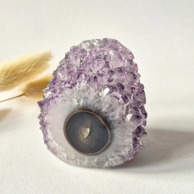 Moonlight Gemstones Amethyst Eyes Freeform – Agate Eye – 234 Meerkleurig