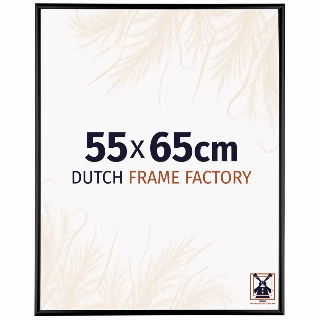 Dutch Frame Factory Fotolijst 55x65 cm - Aluminium - Zwart Mat - Kampen