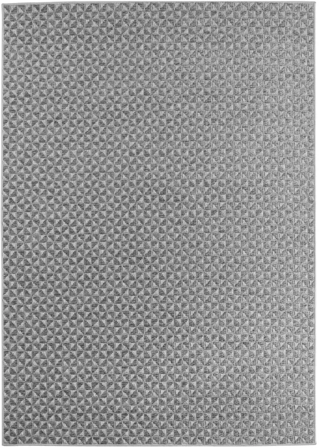 Dutch XXL Sisal Vloerkleed | Tapijt | Ibiza | Raster | Grijs | 280x370 cm