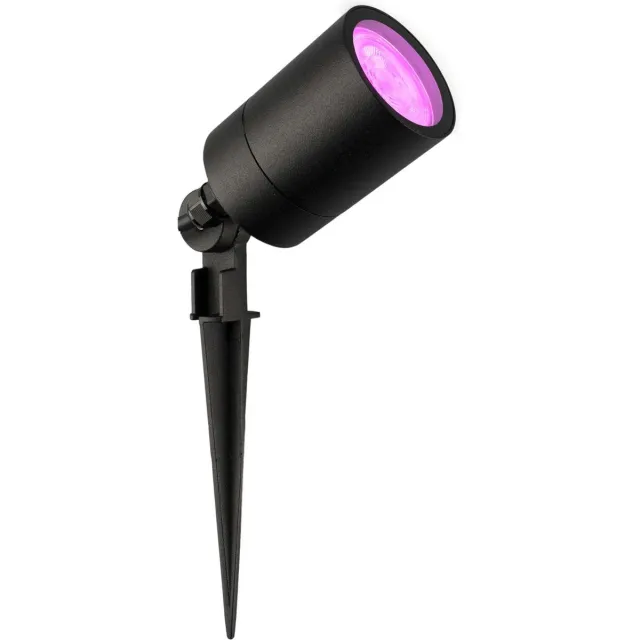 LEDVION RGBWW LED Prikspots - Zwart - IP65 - 5W - 1M