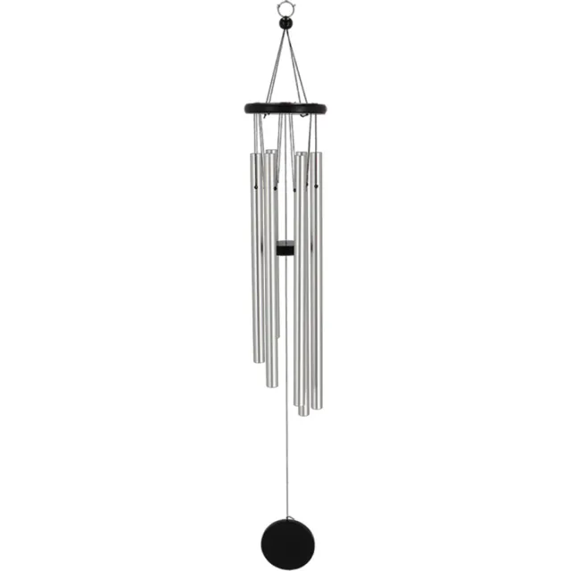 World of Weather Windchime middel Zilver,zwart