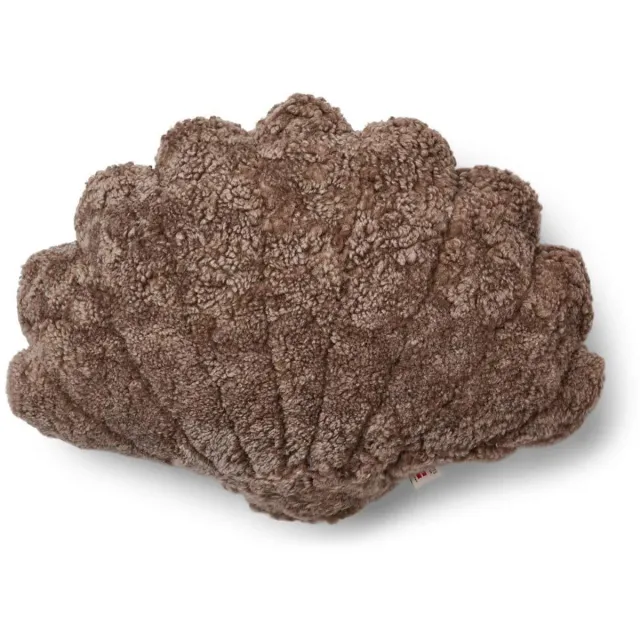 Sheepskin House Schelpen Kussen - 54x75 cm Taupe