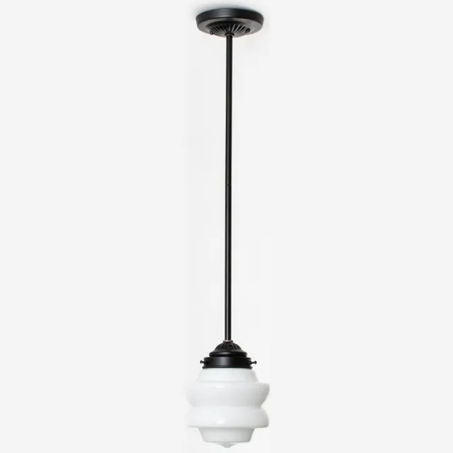 Coloured by Art Hanglamp Small Top Moonlight - Art Deco Trade Zwart