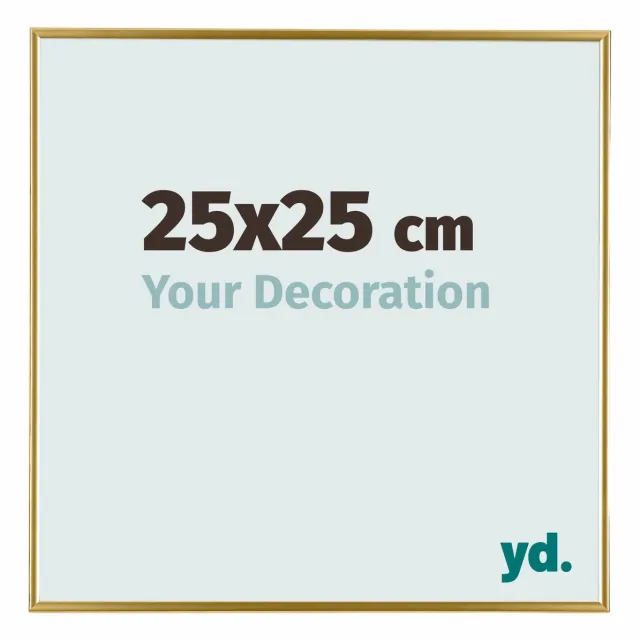 yd. Your Decoration - Fotolijst 25x25 cm - Kunststof - Goud - Evry