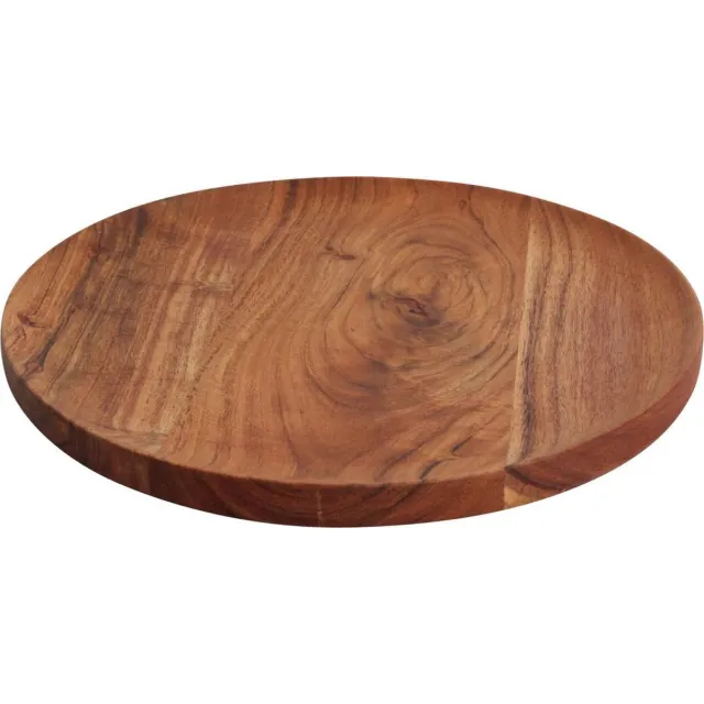 Raw Materials Acaciahouten Decoratief Dienblad - Ø 35 cm Bruin