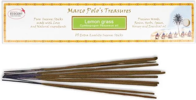 Yogi & Yogini naturals Wierook Marco Polo's Treasures Lemongrass