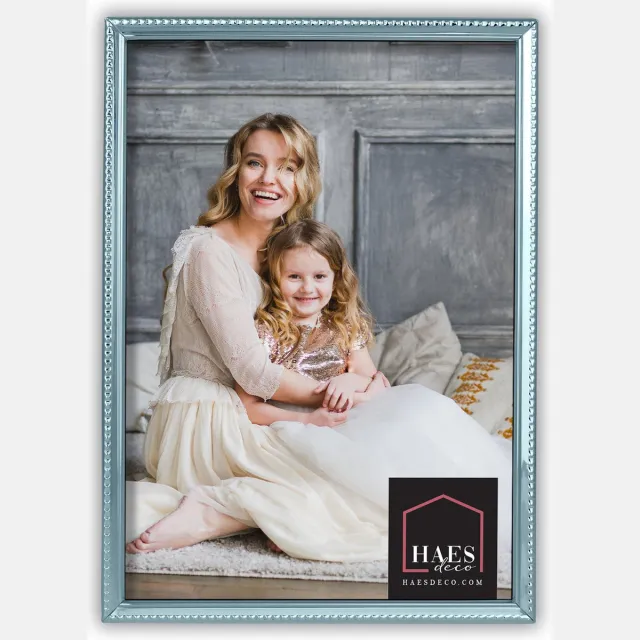 HAES deco Verzilverde Fotolijst Parma voor 1 foto van 13x18 cm - VP12418 verzilverd