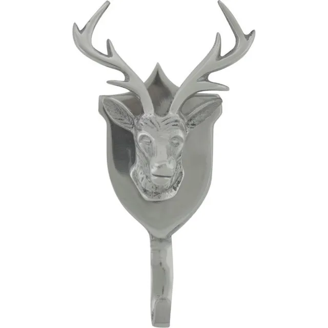 Mars & More kapstok schild hert Zilver