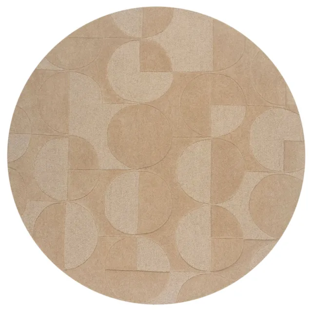 Flair Rugs Gigi Geometrisch vloerkleed naturel