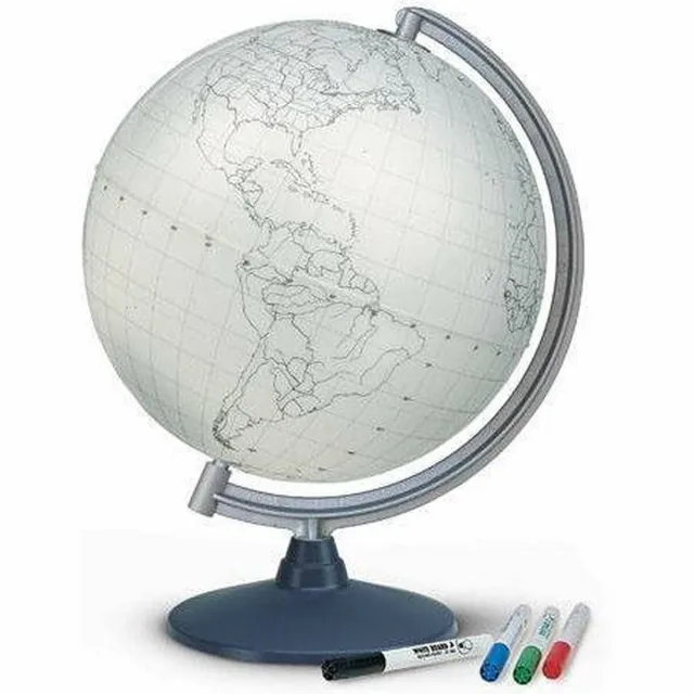 Nova Rico Atmosphere Blank wereldbol Wit Ø30 cm taalonafhankelijk