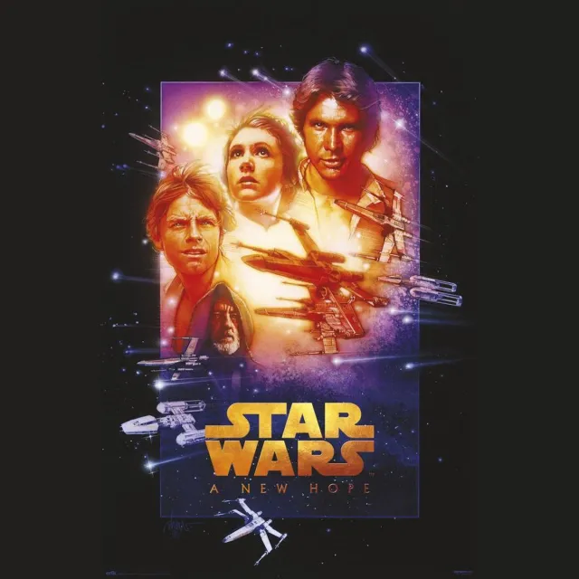 Posterpoint Star Wars poster - A New Hope - Skywalker - Darth Vader - special edition - 61 x 91.5 cm Multicolor