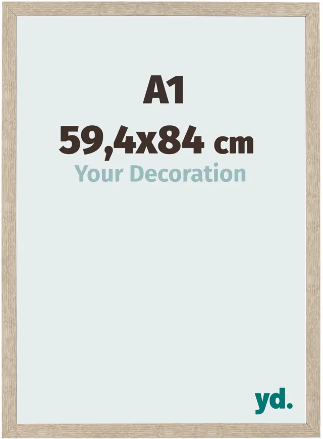 yd. Your Decoration - Fotolijst A1 59,4x84 cm - MDF - Sonoma Eiken - Bologna