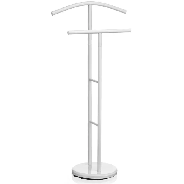 IDIMEX Kledingrek LAURENZ met broekenhanger, wit