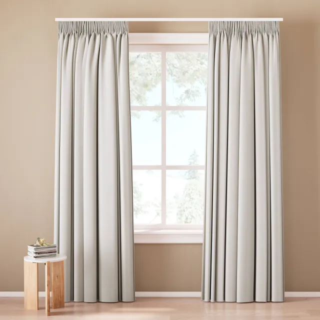 NOUS Living Semi verduisterend gordijn kant en klaar (per stuk) (140 x 270 cm)* Ecru - Hunter 11 OffWhite