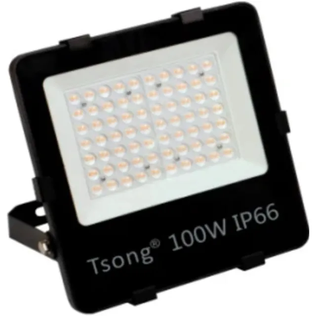 Tsong LED schijnwerper 100W - Daglichtwit 6000K - 15.000 lm - 150 lm/W - 90° - IP66