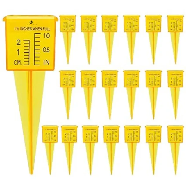 Equivera Regenmeter met Grondpen - Regenmeter - Regenmeter Tuin - Neerslagmeter - Outdoor - Voor tuin en gazon!