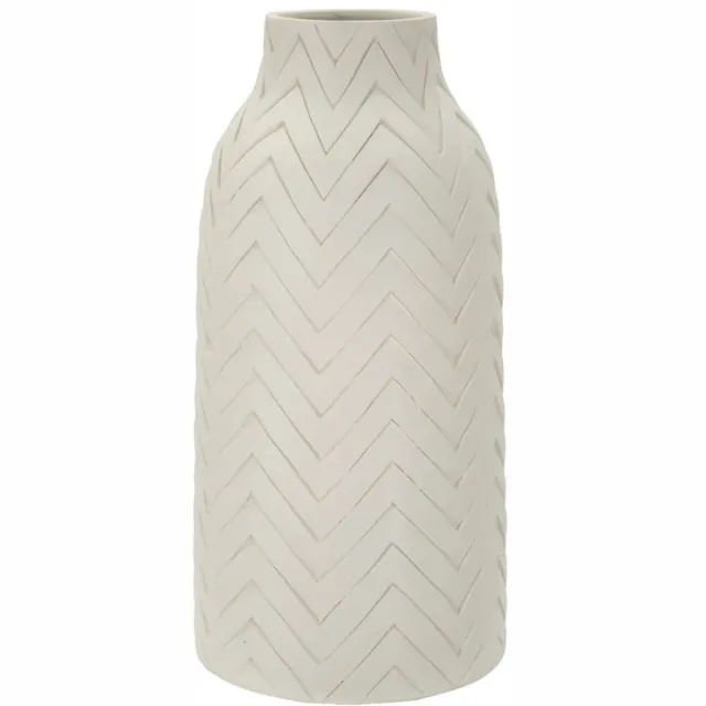 Mauro Ferretti Vaas Pot Winter Ø 29×60 cm Crème