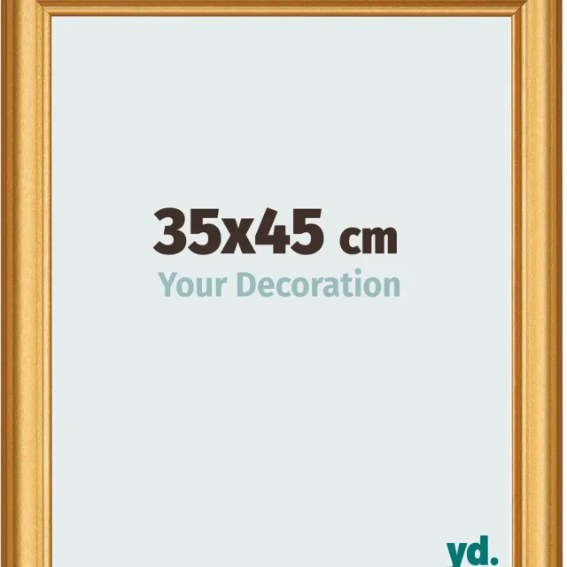 yd. Your Decoration - Fotolijst 35x45 cm - MDF - Goud Mat - Lazio