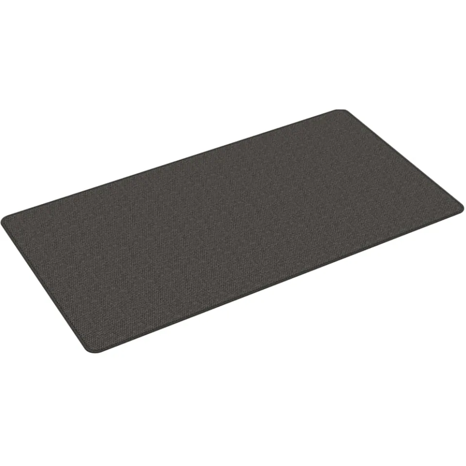 vidaXL Tapijtloper sisal-look 80x150 cm antracietkleurig Anthraciet