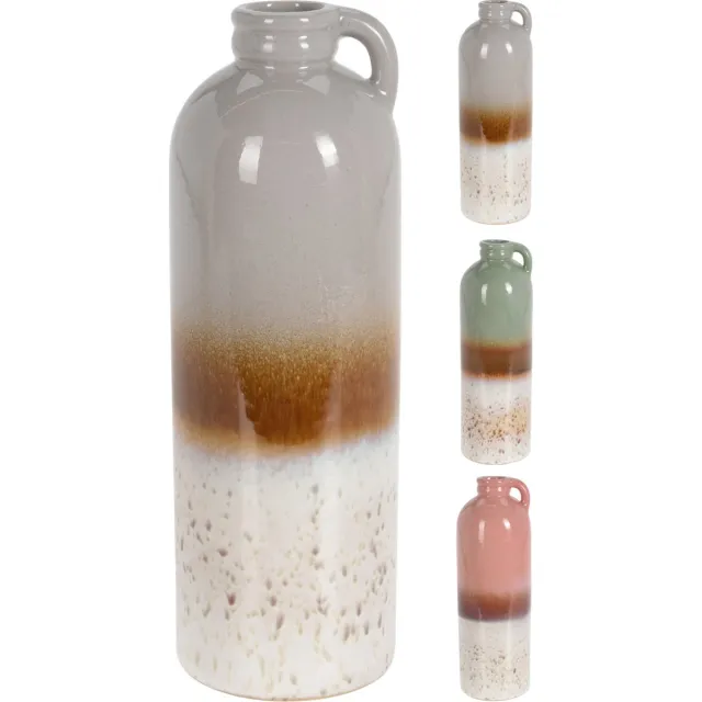 Home & Styling Home&Styling Collections-vaasje-kruik model-3 assorti-25cm hoog divers