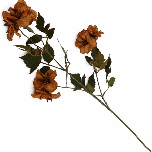 homebound by ky Kunstbloem Gardenia 82cm amber Oranje