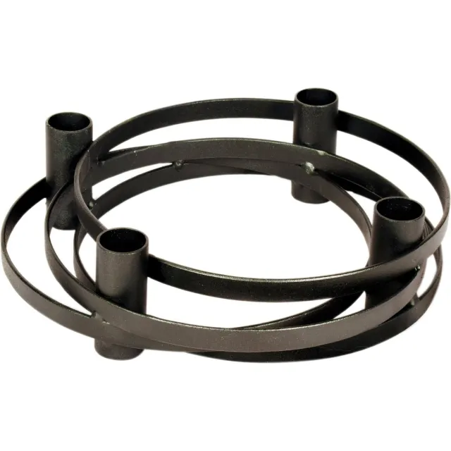 Branded by Ringkandelaar - zwart - 23,5 cm diagonaal
