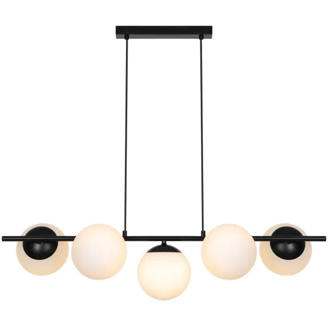 Nordlux Lilly 5-spot Hanglamp Zwart