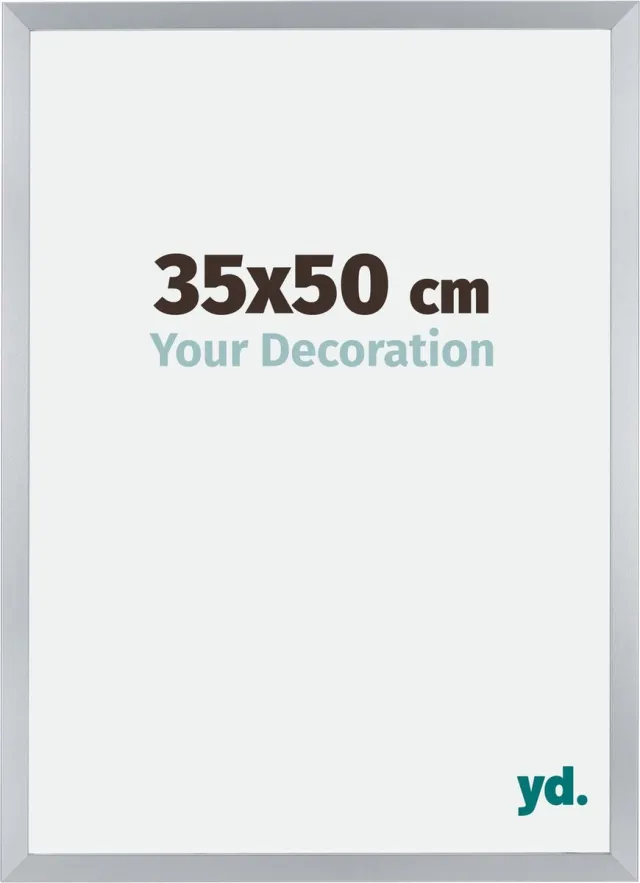 yd. Your Decoration - Fotolijst 35x50 cm - MDF - Zilver Glans - Catania