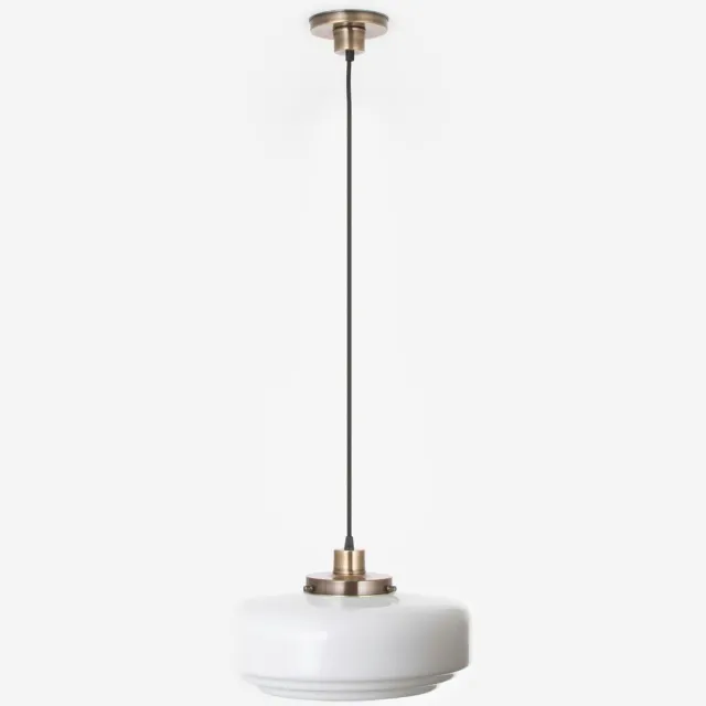 Coloured by Art Hanglamp aan snoer Lloyd 20's Brons - Art Deco Trade