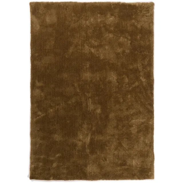 DÉJA Living Vloerkleed 160x230cm - Laagpolig Mosgroen Stof - Civar
