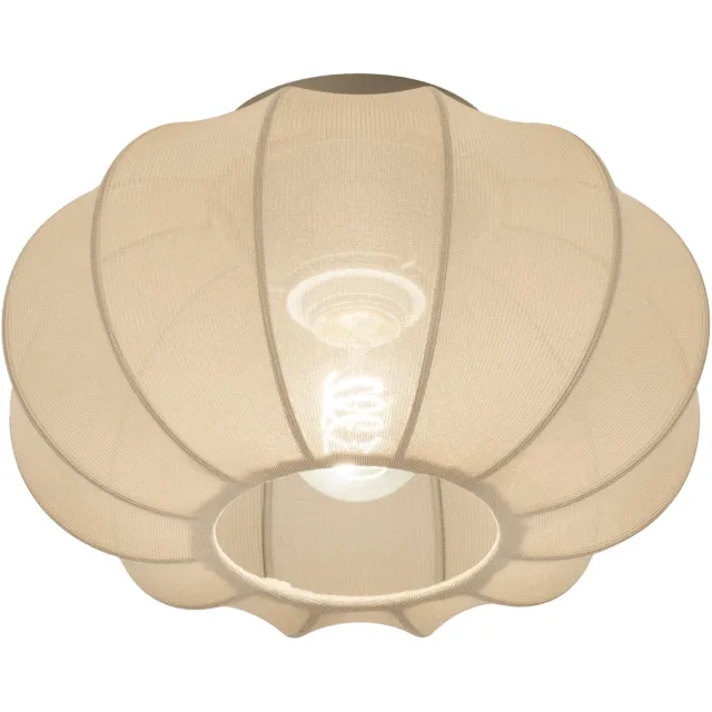 Lumidora Plafondlamp 75007 - Plafonniere - TACK - E27 - Taupe - Metaal - ⌀ 30 cm