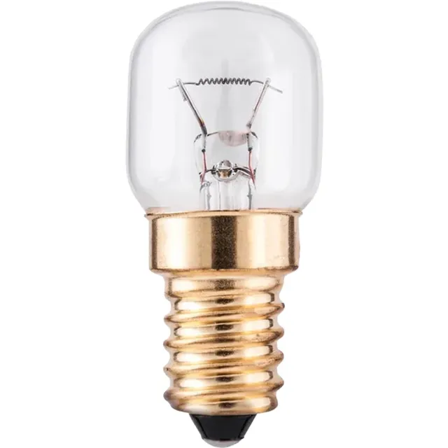 Patron Ovenlamp E14 - 15W 105lm 2300K 24V - Extra Warm Wit Licht - T22 - 300°C Hittebestendig - 1 stuk