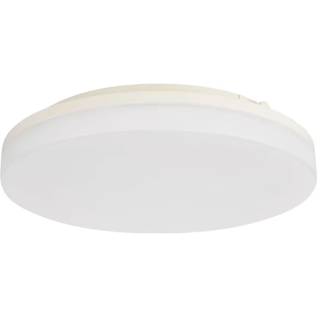 Horoz Electric LED Plafondlamp - Plafondverlichting - Badkamerlamp - Opbouw Rond 15W - Waterdicht IP54 - Helder/Koud Wit 6400K - Mat Wit - Kunststof