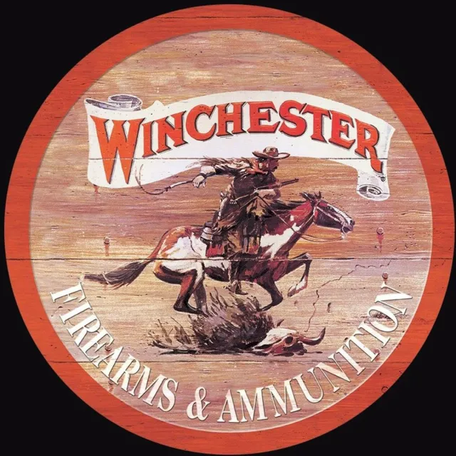 Desperate Enterprises Winchester Express Metalen wandbord - Rond 30 cm multi